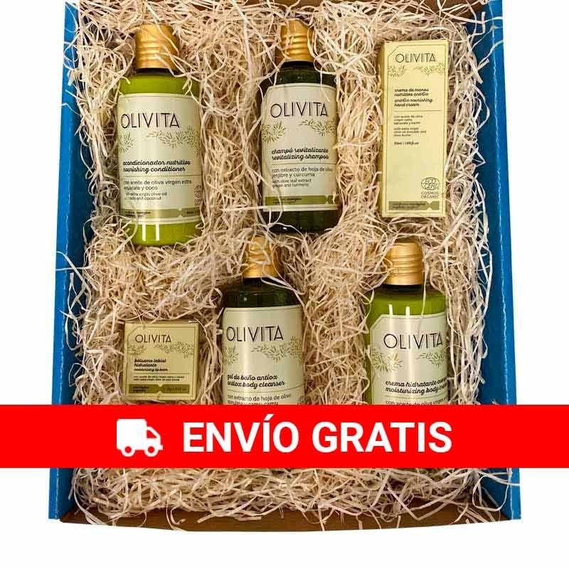 Organic Olivita cosmetic gift box