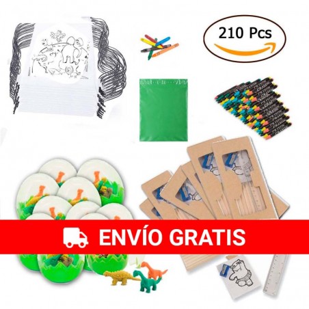 (Amazon) 30 sacs à dos pour animaux + 30 oeufs de dino + 30 boîtes de crayons, taille-crayons et dessins