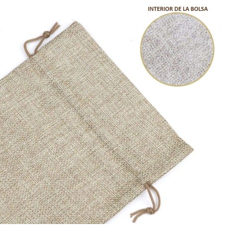 Jute Bag Ideal for Favors 15 x 20 cm