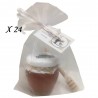 Orcio honey with tasting stick in organza bag (pack 24 pcs.)