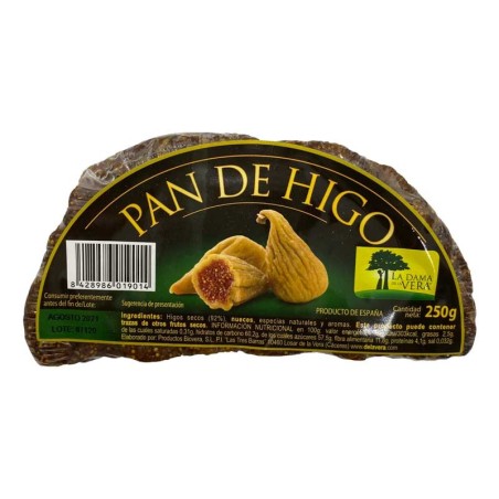 La Dama de la Vera Fig Bread 250 grams