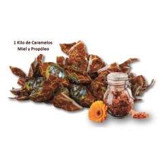 Caramelos Artesanos de miel y propóleo 1kg