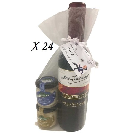 Don Luciano wine with cheese creams for gifts (24 units)