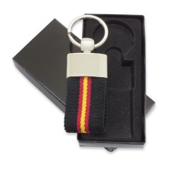 Affordable Spanish Flag Keychain | Gourmet Gifts Online |