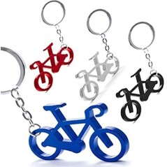 Lot of 50 Original and Inexpensive Bicycle Keychains