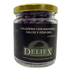 Collagène avec magnésium, calcium et phosphore en capsules