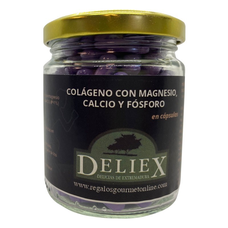 Collagène avec magnésium, calcium et phosphore en capsules