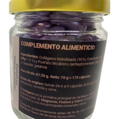 Collagen with Magnesium, Calcium and Phosphorus in Capsules