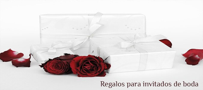 Regalos para invitados de boda