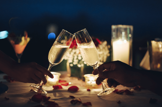 Tips para preparar una cena romántica en San Valentín