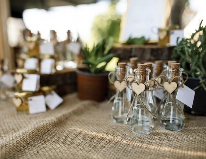 Detalles de boda para invitados