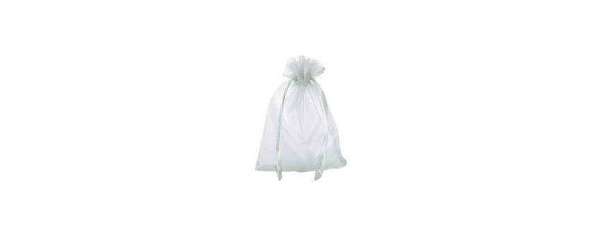 Organza bags, decoration for details of weddings.Gifts for weddings.