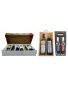 Gift boxes with wine
