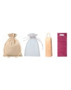 Bolsas para regalos de papel, organza, yute, lino o plástico