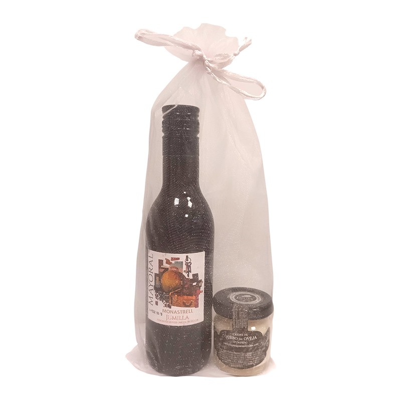 Wine mayoral with cheese cream natural for gift.