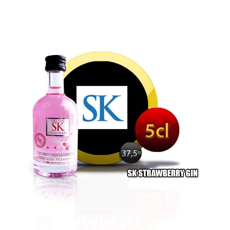 Dry Gin SK Strawberry miniature