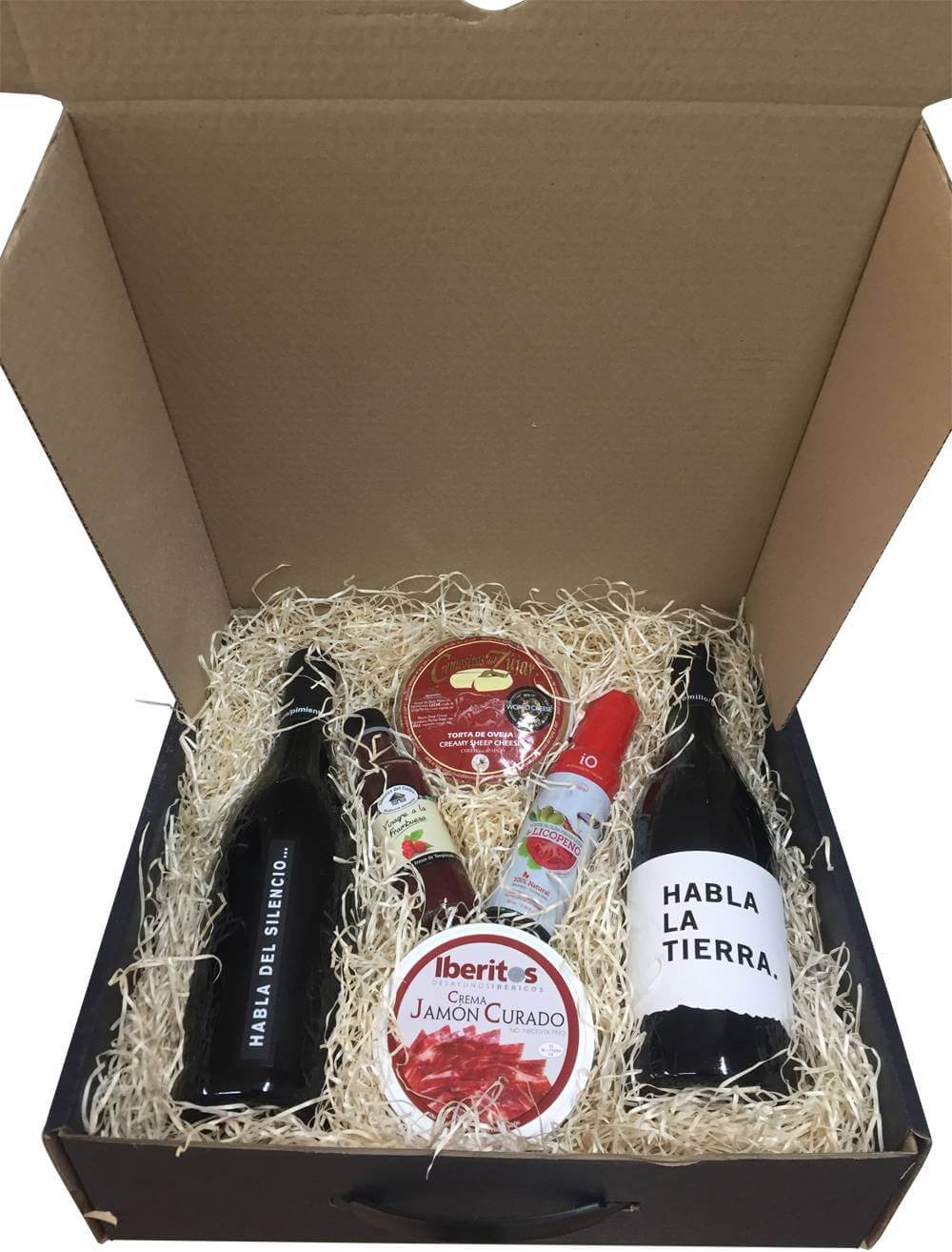 Large Gift Box with Speech, Cremosito, Vinegar, Oil and Cream Ham for Business