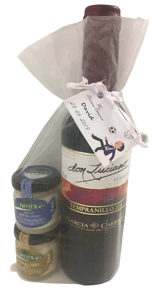 Pack cadeau vin Don Luciano et fromages Deliex mini