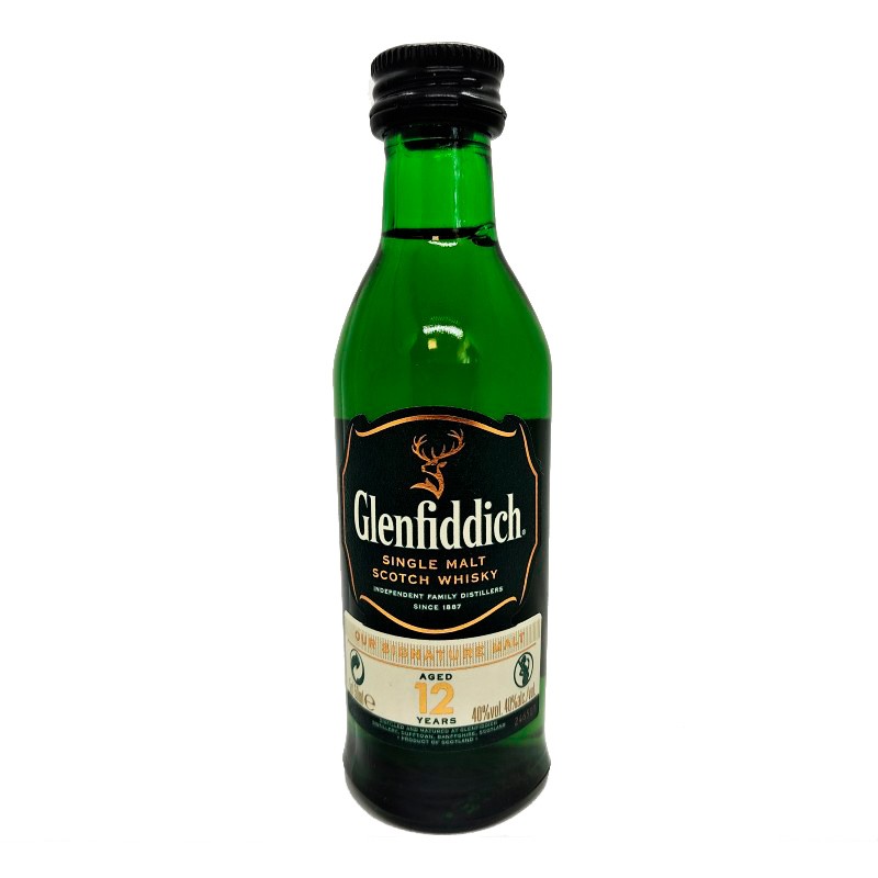 Miniatura Whisky Glenfiddich 5cl